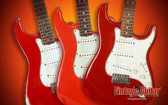 Vintage Guitar Wallpaper