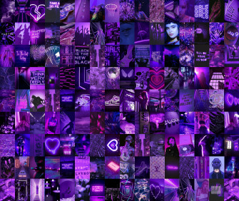 Dark Purple Aesthetic Wallpaper
