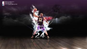 Nba Wallpaper Kobe Bryant Has Basketball Held In