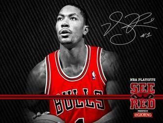 Playoffs See Red Wallpaper Chicago Bulls