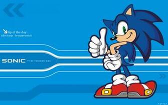 Wallpaper Sonic The
