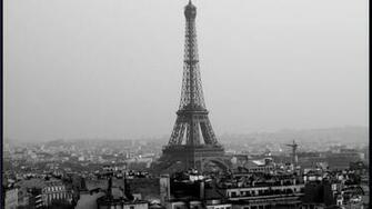 Black And White Paris Wallpaper HD Pretty