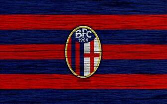 Wallpaper Bologna 4k Serie A Logo Italy Wooden