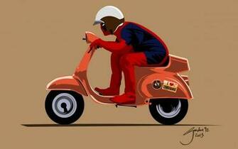 Vespa Wallpaper Pelauts