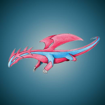 Mega Salamence Alpha By Fakemaket