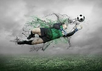 Wallpaper Sport Ball Footbal Goalkeeper Football Jump