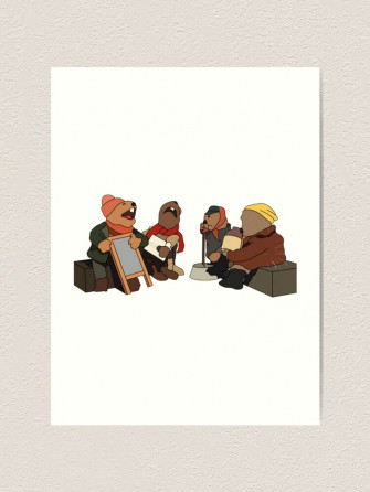 Emmet Otters Jug Band Art Print By Theoddityzz