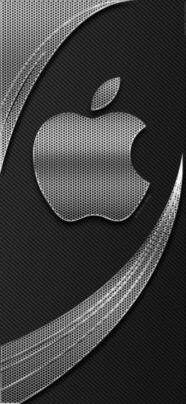 Apple Logo Wallpaper For iPhone X