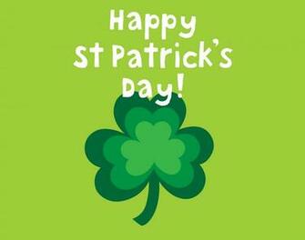 Happy St Patrick S Day Green Wallpaper