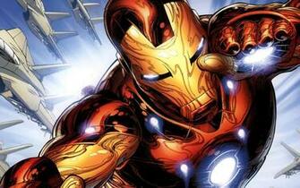 Cartoon Iron Man Desktop Wallpaper