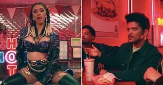 Cardi B And Bruno Mars Please Me Music Video Popsugar