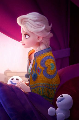 Frozen Fever Elsa Phone Wallpaper Photo