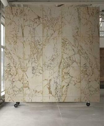 Beige Marble Wallpaper By Piet Hein Eek Phm 61a Bij Behangwebshop
