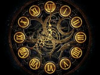 Mechanical Clock Magnificent 3d Screensaver