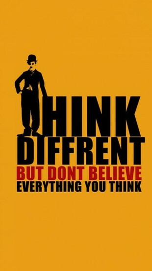 Positive Thoughts iPhone 5s Wallpaper