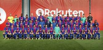 La Plantilla Del Fc Barcelona De Temporada Se