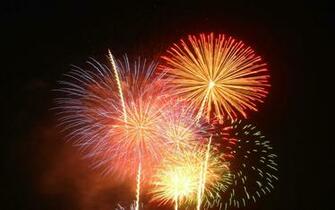 Wallpaper Eve Years Fireworks Computer