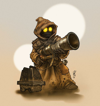 Jawa N Mouse By Daztibbles