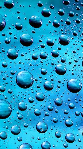 Wallpaper iPhone Little Screen Water Drops Mini Inch