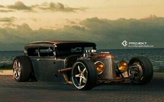 K3 Projekt Ford Model T Rat Rod Hot Rods Retro W Wallpaper Background