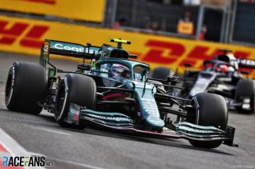 Sebastian Vettel Aston Martin Baku City Circuit Racefans