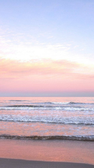 Enjoy The Beautiful Colors Of Pink Sunset Wallpaper