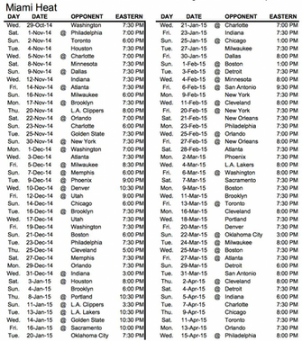 Miami Heat Schedule HD Walls Find Wallpaper