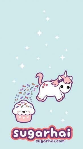 Unicorn Poop Wallpaper We Heart It Drawing Kawaii And