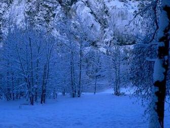 Winter Scene Christmas Wallpaper