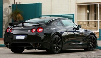 Black Nissan Gt R R35 Skyline HD Wallpaper