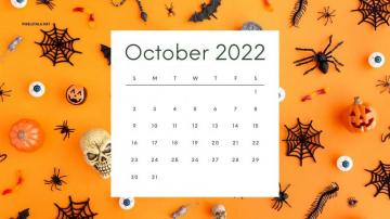 October Calendar Wallpaper HD Desktop Net