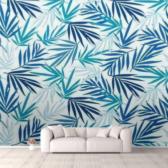 Modern 3d Tropical Seamless Pattern With Colorful Leafs Summer