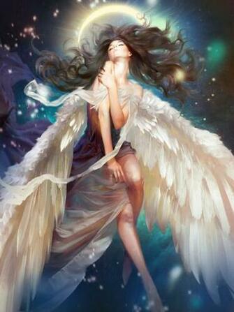 Fantasy Original Girl Woman Character Long Hair Beautiful