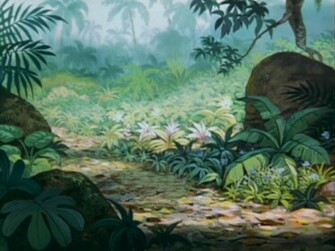 Empty Backdrop From The Jungle Book Disney Crossover Image