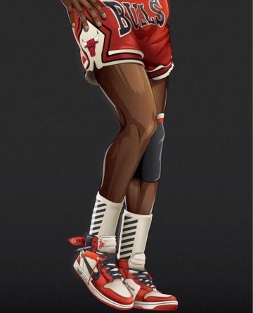 Air Jordan Art Michael Pictures Sneaker Sneakers