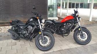 Honda Rebel And Test Drive
