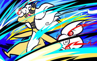 Mega Ampharos Thunder By Ishmam