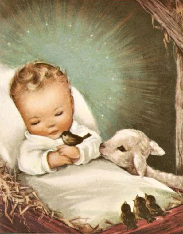 Let S Pray Vintage Usa H B Lovely Illustrations