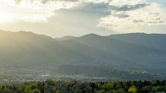 Colorado Springs Springtime Wallpaper Background