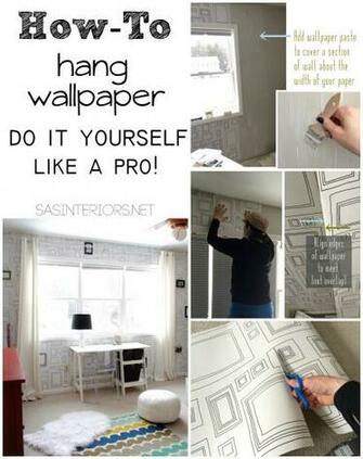 For Hanging Wallpaper Do It Yourself But Get The Results Of A Pro