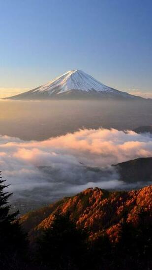 Mount Fuji HD QHD Wallpaper
