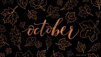 October Fall Wallpaper