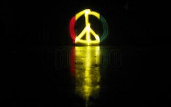 Peace Rasta Reggae Sign HD Wallpaper General