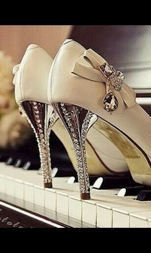 Bigger High Heels On Piano Wallpaper For Android Screenshot