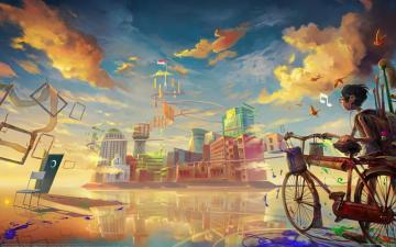 Bry Taylor On Wallpaper Artistic City Drawing
