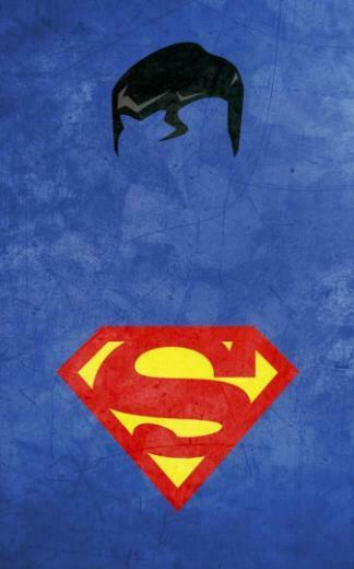 Minimalist Superhero iPhone Wallpaper Auto Design Tech