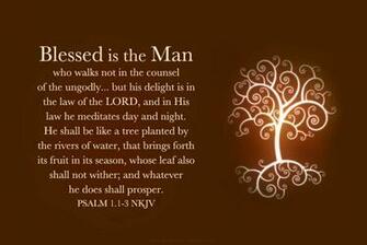 Psalm Kjv Wall Art Tree Sermon Concise