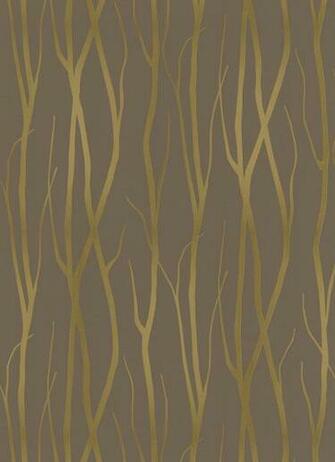 Wallpaper Vines Brown Bronze Erismann Summer