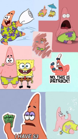 Patrick Star Cartoon Wallpaper iPhone Spongebob Shows Funny