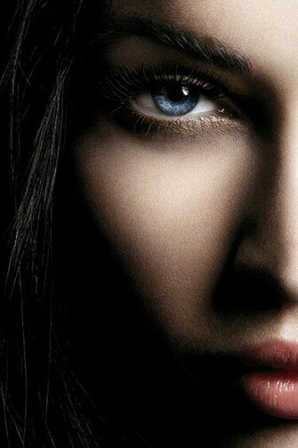 Megan Fox Face iPhone HD Wallpaper